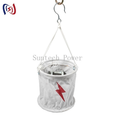 Túi đựng dụng cụ vải hình trụ dây cáp trên không