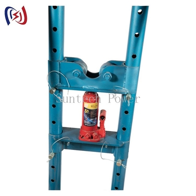 Cáp điện kéo thủy lực 10T Giá đỡ con lăn trống có bánh xe
