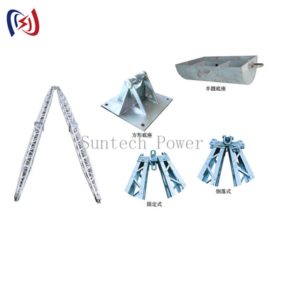 Một mạng lưới hình dạng Gin Pole Tower Công cụ lắp dựng Công trình xây dựng