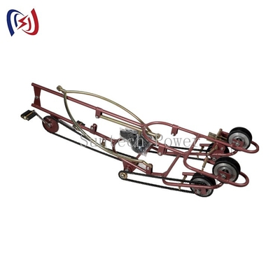 Xe đẩy kiểm tra Sheave nhôm 1kN để bảo trì đường truyền