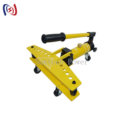 Máy uốn ống thủy lực hợp kim SWG-25 màu đỏ