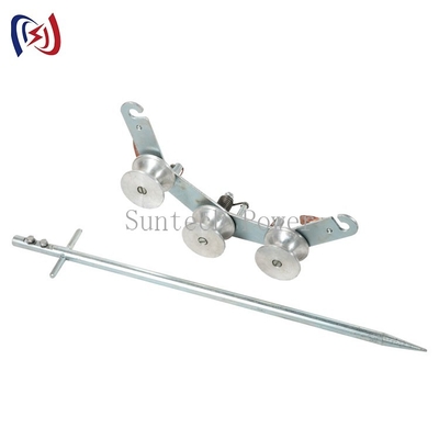 Ròng rọc kéo cáp khối nối đất SHL75D cho dây dẫn / dây thép