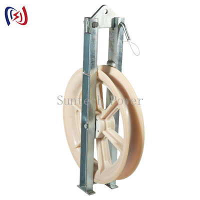 Năm khối ròng rọc dây dẫn nylon cho thiết bị xâu dây