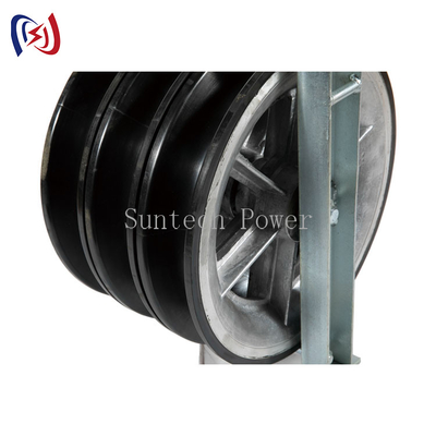 Nhôm Sheave Cao su lót dây dẫn khối