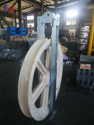 822 Series Stringing Block Overhead Transmission Line Tools với kích thước sheave tùy chỉnh và dung lượng tải cao