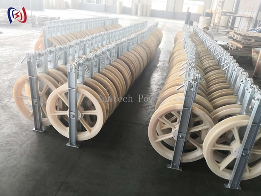 822 Series Stringing Block Overhead Transmission Line Tools với kích thước sheave tùy chỉnh và dung lượng tải cao