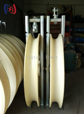 822 Series Stringing Block Overhead Transmission Line Tools với kích thước sheave tùy chỉnh và dung lượng tải cao
