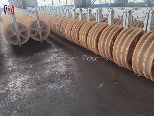 916 Series Stringing Block Customizable Overhead Transmission Line Tools cho ACSR720 dẫn