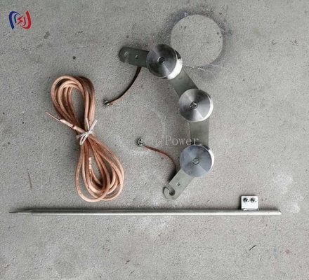 Hook Ground Block Cable Pulling Pulley cho dây dẫn / dây thép thép