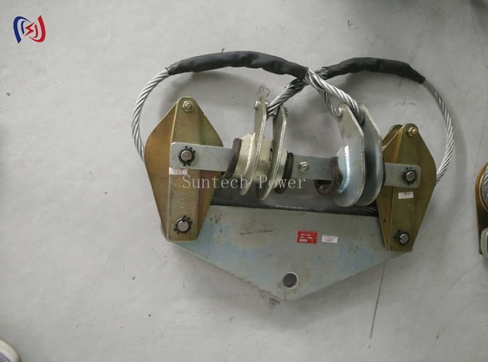 Máy nâng dây dẫn phân hạch đa hạng nặng và khối dây thừng để lắp đặt đường dây điện