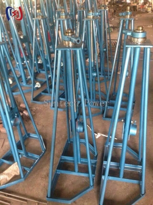 Đứng trống cáp tiện ích ️ Hỗ trợ cuộn đơn giản cho các dự án đường dây điện và truyền tải