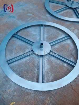 Giá đỡ cuộn cáp thủy lực thẳng đứng – Tải trọng lớn 7 tấn | Đế xoay 360° | Dùng để triển khai cáp điện/viễn thông​