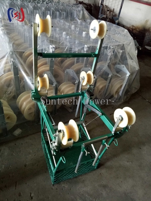 Xe kiểm tra dây dẫn Quad cho đường dây truyền tải điện áp siêu cao