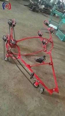 Xe kiểm tra dây dẫn Quad cho đường dây truyền tải điện áp siêu cao