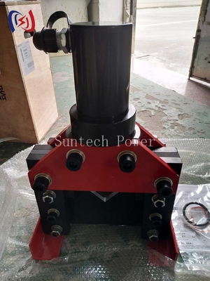 Máy cắt thép góc thủy lực Công cụ công nghiệp hạng nặng để cắt chính xác 45 ° & 90 °