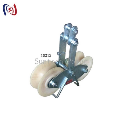 Khối ròng rọc kép với ổ bi để kéo cáp trơn tru​
