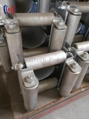 Đường cuộn cáp khung nặng để lắp đặt đường dây điện ngầm