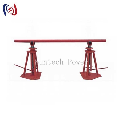 HydraulicColumnTypeCableReelStandAdjustable08mTo20mHeightForHVP dự án