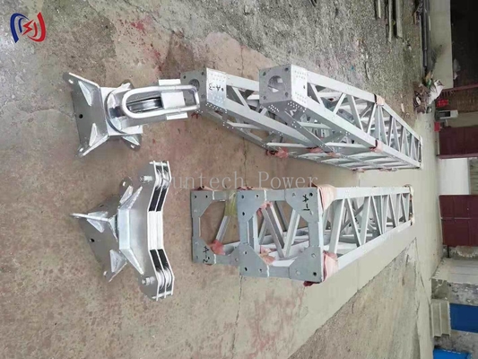 Công suất nặng bên trong treo lưới Gin Pole cho xây dựng tháp truyền tải