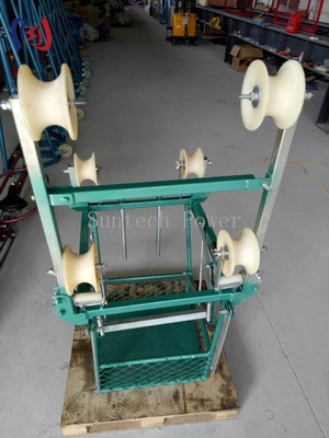 Xe điện bốn dây dẫn có thể điều chỉnh cho công tác sửa chữa đường dây trên cao