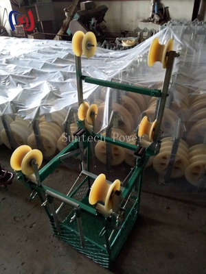 Xe điện bốn dây dẫn có thể điều chỉnh cho công tác sửa chữa đường dây trên cao
