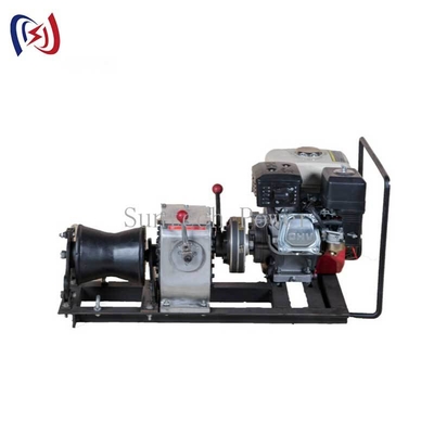 Hệ thống hoàn chỉnh dẫn động bằng dây curoa cho tời điện để nâng và kéo hạng nặng