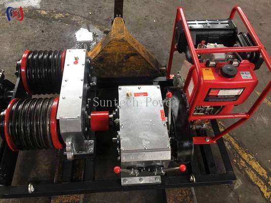 Công cụ chuyên nghiệp Double Drum Winch cho xử lý dây cáp và dây thừng đồng thời