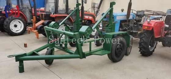 Rơ moóc cuốn cáp hạng nặng tải trọng 20T cho vận chuyển công nghiệp
