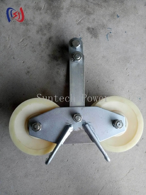 Khối ròng rọc kéo cáp Tandem 25KN Tải trọng Bánh xe nhôm/Nylon