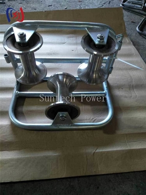 Vòng lăn mặt đất góc ba sườn 10KN cho xây dựng điện