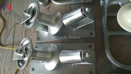 Ròng rọc quay cáp 10KN cho việc lắp đặt cáp điện ngầm