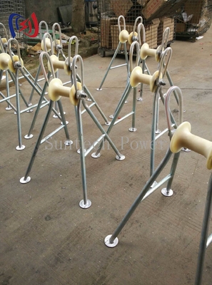 Đường ống thép hạng nặng Đường cuộn cáp cao 5KN Khả năng tải