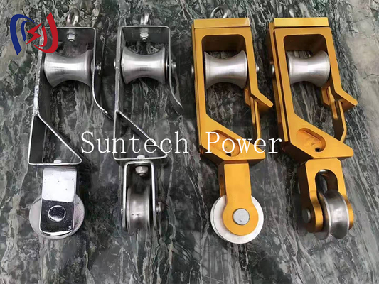 Khối ròng rọc kép để thay đổi đường dây truyền tải điện SH2-OPGW1