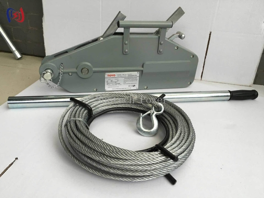 Tời cáp tay quay HSS408 dùng cho thi công đường dây điện