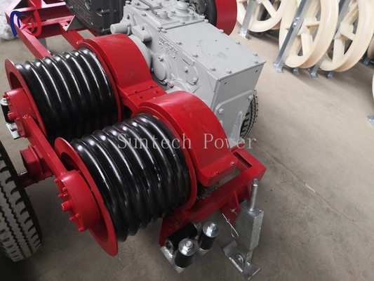 Tời hai tang 6.3-9KW dùng cho thi công đường dây điện JJCS-50J