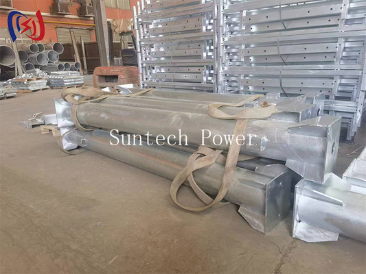 Cột trụ ống thép Power Steel cho đường dây tải điện, bảo hành 1 năm