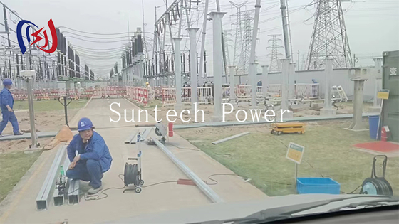 Cột trụ ống thép Power Steel cho đường dây tải điện, bảo hành 1 năm