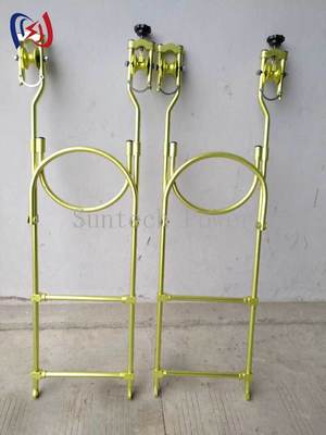 Trolley kiểm tra thang dây chuyền treo chuyên nghiệp với chiều dài 1-1.8MM và trọng lượng 4,5-8KG cho bảo trì đường truyền ổn định hơn 35%
