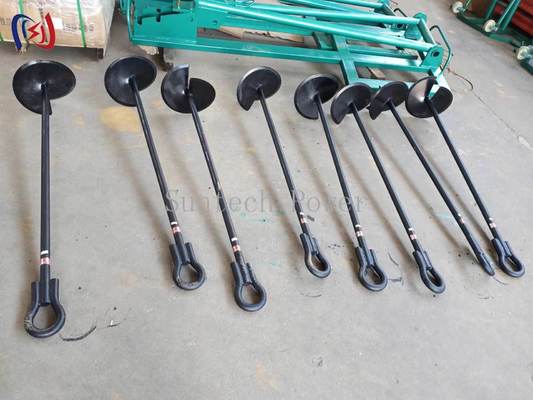 Máy khoan đất chuyên nghiệp để lắp đặt cột điện và làm việc nền tảng