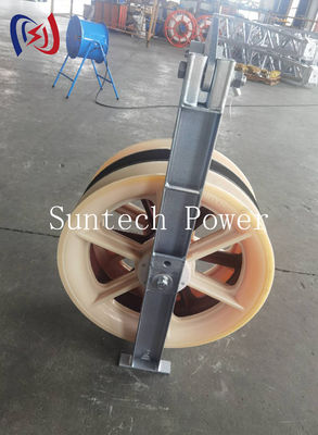 Ròng rọc kéo dây dẫn hạng nặng dòng 660 với Kích thước ròng rọc có thể tùy chỉnh và Tuổi thọ một năm