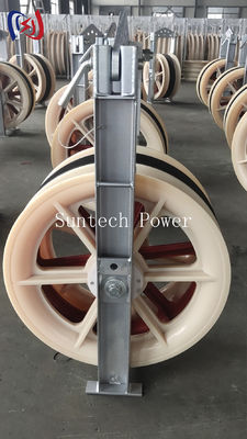 Ròng rọc kéo dây dẫn hạng nặng dòng 660 với Kích thước ròng rọc có thể tùy chỉnh và Tuổi thọ một năm