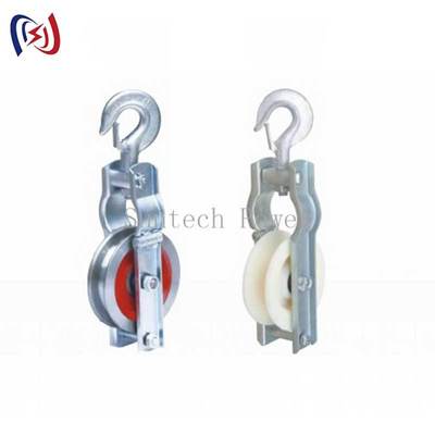 Ròng rọc kéo dây tiếp địa hạng nặng với tải trọng định mức 5kn-150kn và kích thước ròng rọc 660x560x100mm cho thi công lưới điện