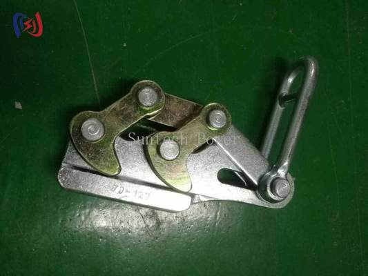 Dual Cam Earth Wire Gripper with 1 Inch Jaw Opening and 15-17mm Cable Diameter for GJ25-50 Applicable Steel