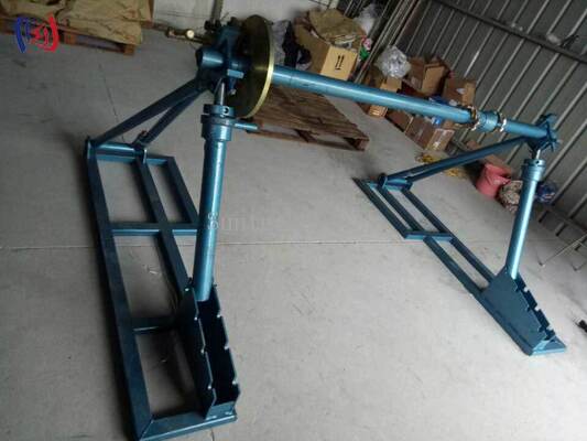 Đứng cuộn cáp di động có thể tháo rời với tải trọng 30-100KN để vận chuyển và lưu trữ dễ dàng