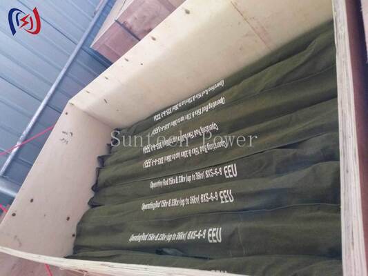 Professional 10-500KV Đánh giá điện áp thanh chuyển đổi với 3-8M tổng chiều dài và 3-4 số nút cho hoạt động an toàn