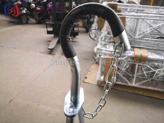 Nền tảng làm việc khung chịu tải nặng với tải trọng định mức 1.5KN, chiều dài 3-10M và trọng lượng 30KG-100KG cho lối vào trên cao an toàn