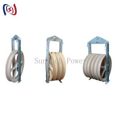 Đường dây dây chuyền hạng nặng 822 Series với MC Nylon Sheave để lắp đặt dây dẫn truyền tải công suất cao