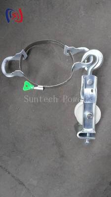 Loại ngồi và treo Loại sử dụng hai loại với tải trọng 5-20KN và trọng lượng nhẹ 2,1-3,4KG để lắp đặt đường dây trên không