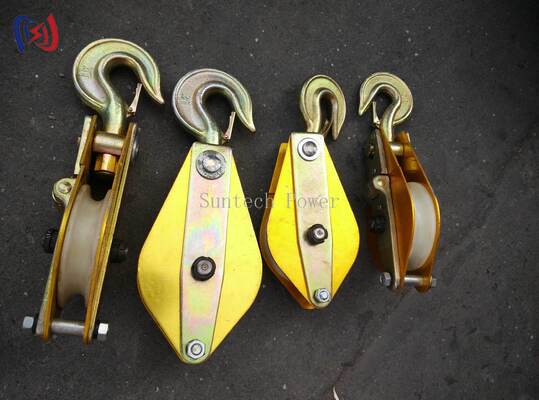 Cần cẩu bằng hợp kim nhôm nhẹ với dây nylon và tải trọng định mức 10-100KN cho công việc điện trên cao