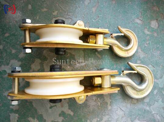 Cần cẩu bằng hợp kim nhôm nhẹ với dây nylon và tải trọng định mức 10-100KN cho công việc điện trên cao